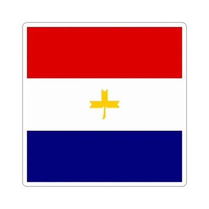 Flag of General in Independent State of Croatia (Croatia) STICKER Vinyl Kiss-Cut Decal 3 Inch White - The Sticker Space