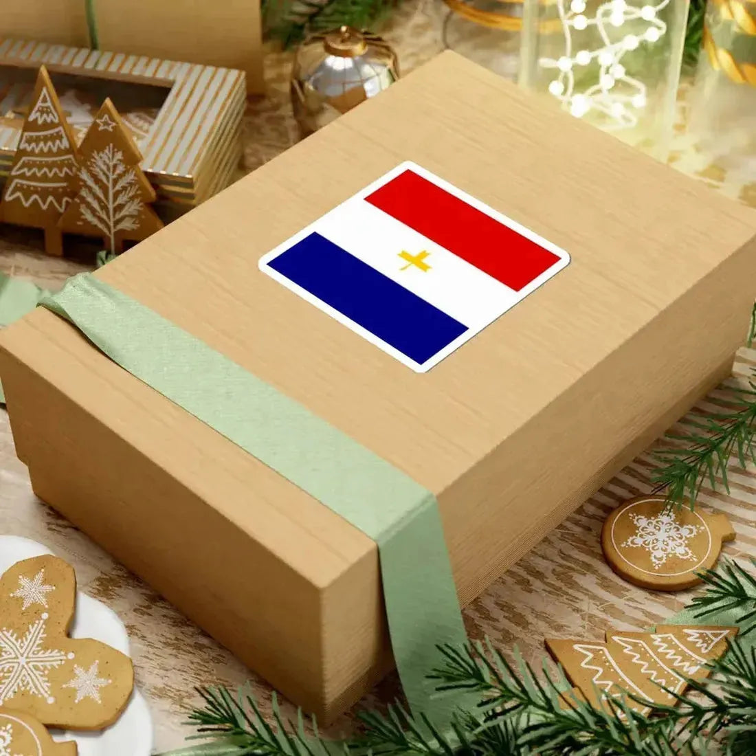 Flag of General in Independent State of Croatia (Croatia) STICKER Vinyl Kiss-Cut Decal - The Sticker Space