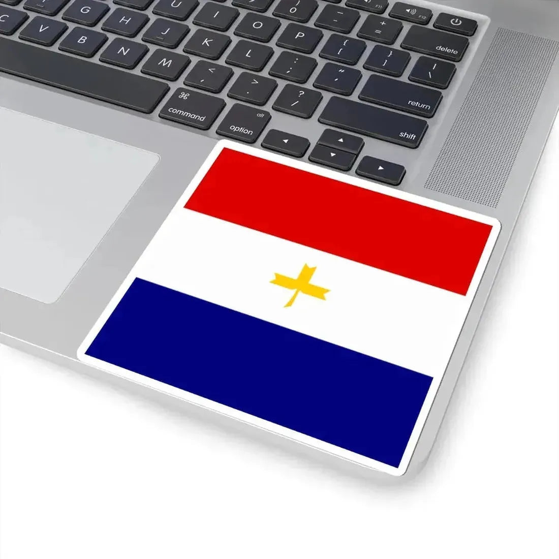 Flag of General in Independent State of Croatia (Croatia) STICKER Vinyl Kiss-Cut Decal - The Sticker Space