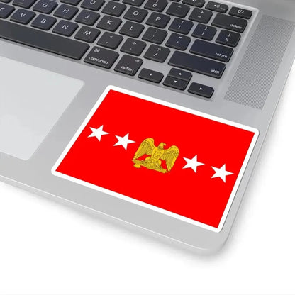 Flag of General of the Armies Culver flag 1922 (United States) STICKER Vinyl Kiss-Cut Decal - The Sticker Space