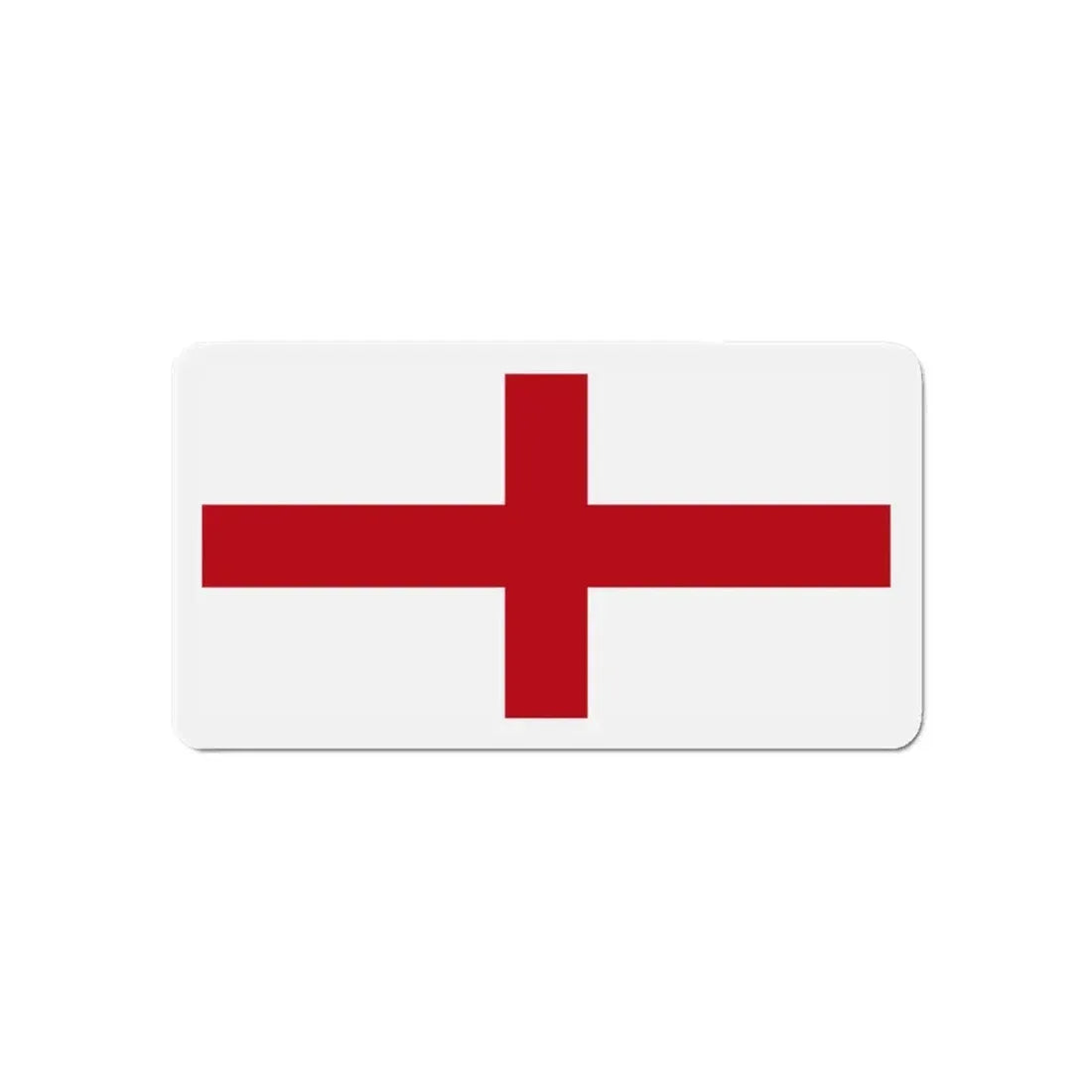 Flag of Genoa Italy - Refrigerator Magnet 6 Inch - The Sticker Space