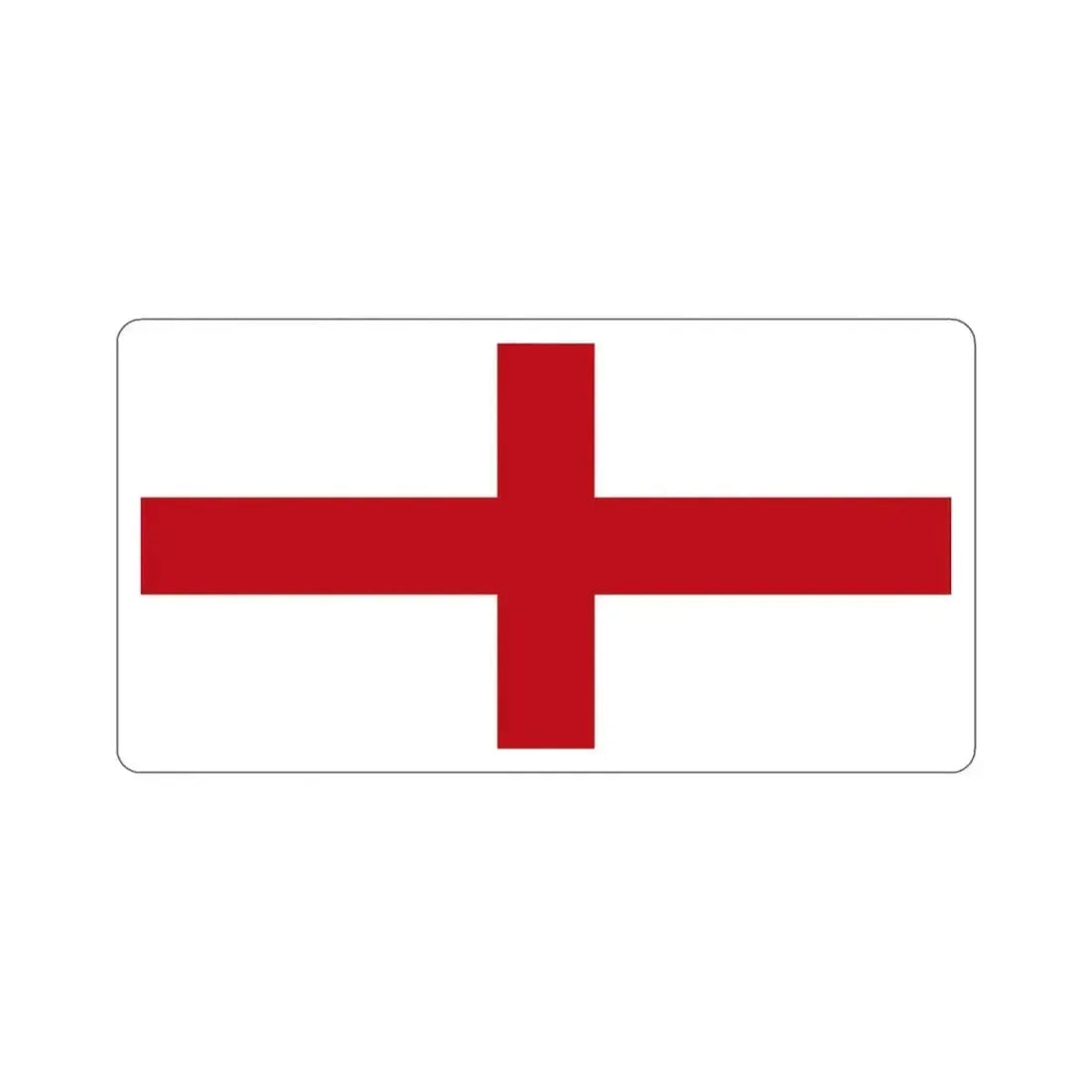 Flag of Genoa Italy STICKER Vinyl Die-Cut Decal 3 Inch - The Sticker Space