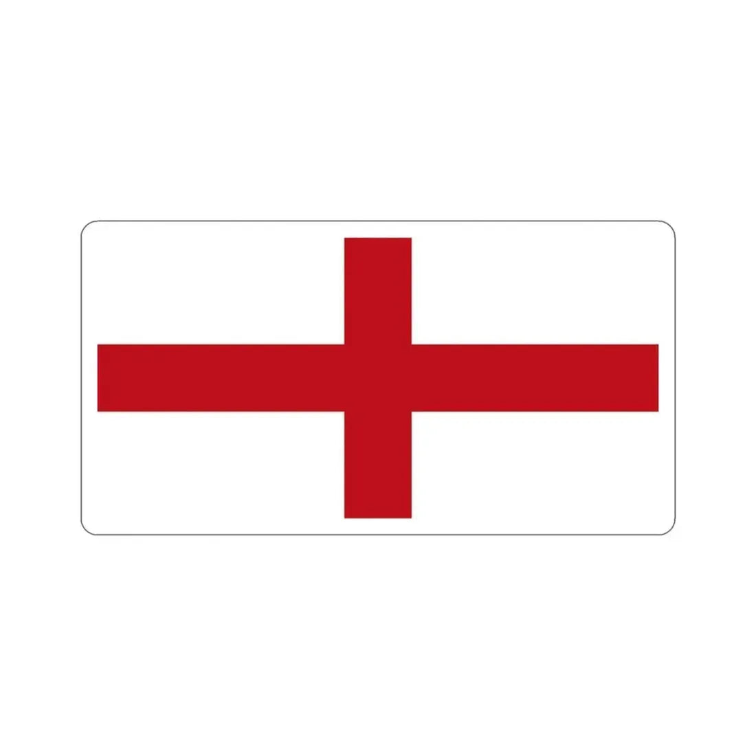 Flag of Genoa Italy STICKER Vinyl Die-Cut Decal 3 Inch - The Sticker Space