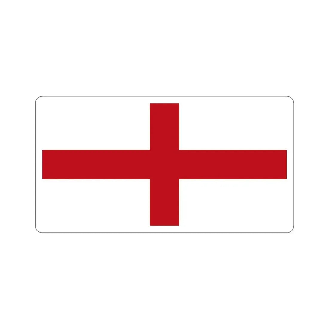 Flag of Genoa Italy STICKER Vinyl Die-Cut Decal 4 Inch - The Sticker Space