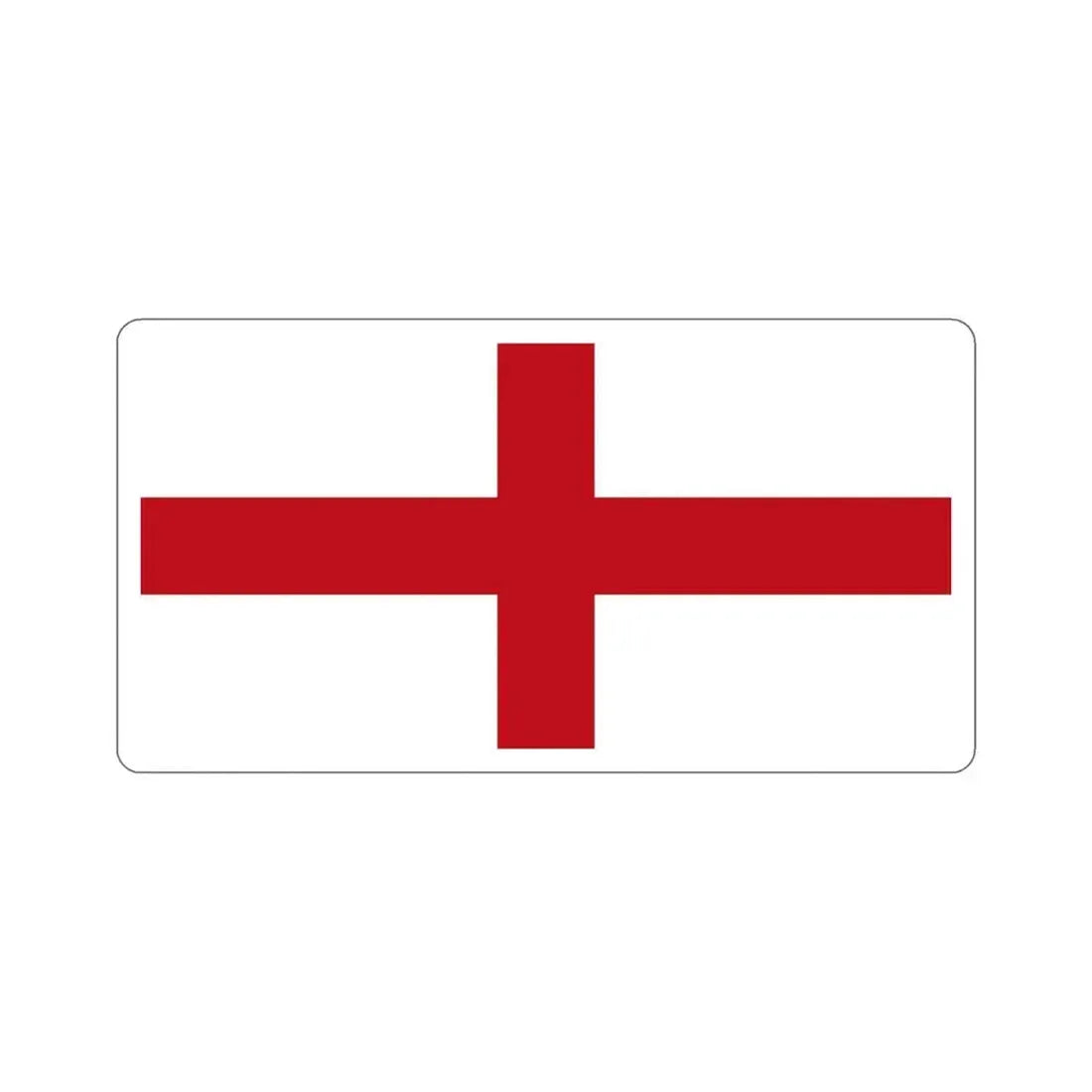 Flag of Genoa Italy STICKER Vinyl Die-Cut Decal 6 Inch - The Sticker Space