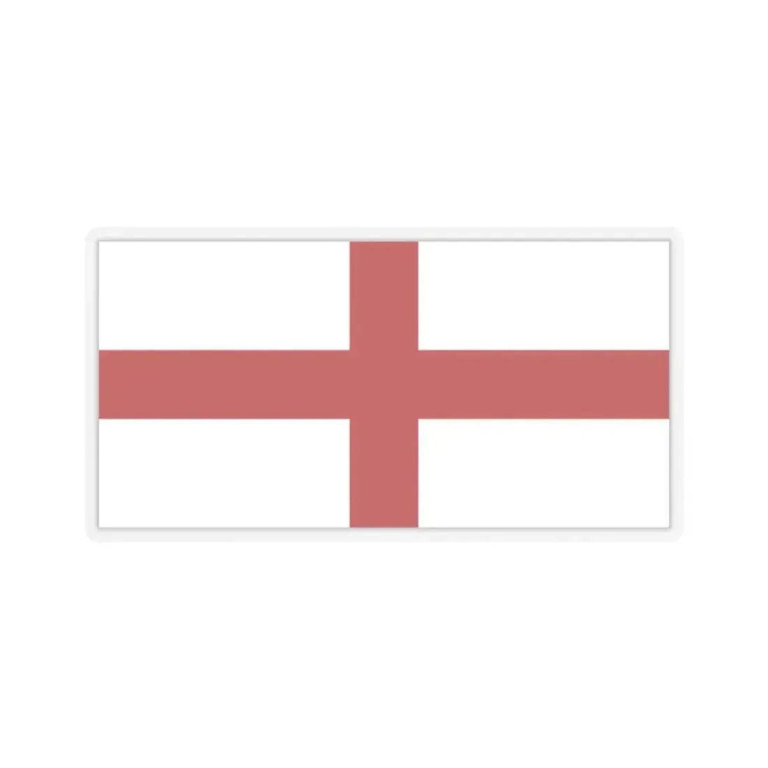 Flag of Genoa Italy - STICKER Vinyl Kiss-Cut Decal 2 Inch Transparent - The Sticker Space