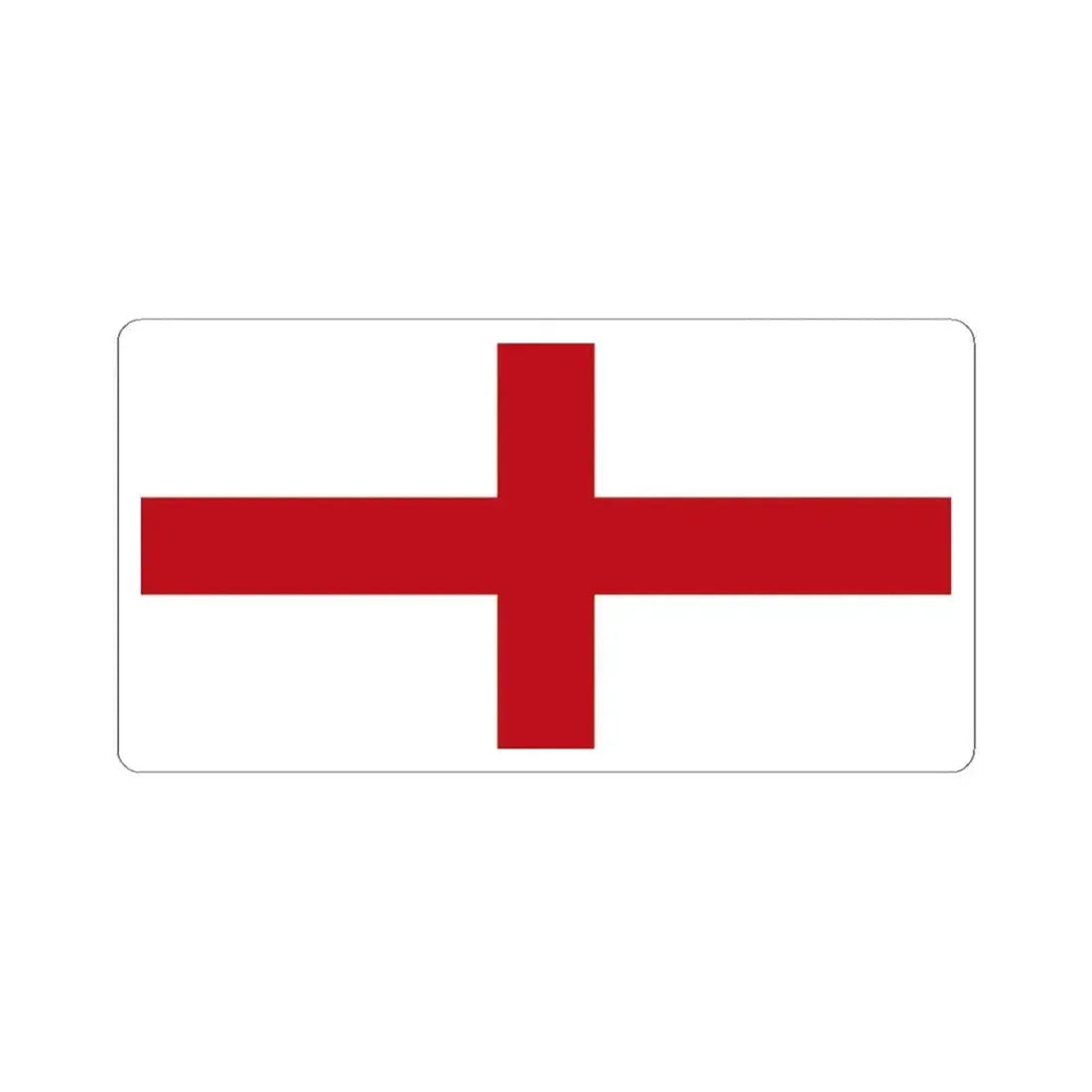 Flag of Genoa Italy - STICKER Vinyl Kiss-Cut Decal 4 Inch White - The Sticker Space