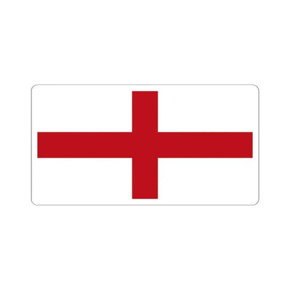 Flag of Genoa Italy - STICKER Vinyl Kiss-Cut Decal 4 Inch White - The Sticker Space