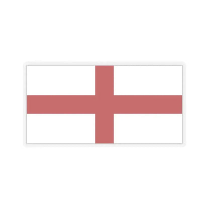 Flag of Genoa Italy - STICKER Vinyl Kiss-Cut Decal 6 Inch Transparent - The Sticker Space