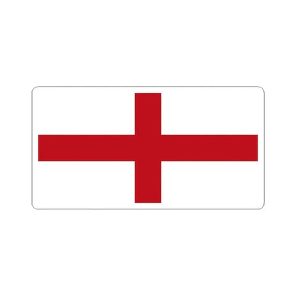 Flag of Genoa Italy - STICKER Vinyl Kiss-Cut Decal 6 Inch White - The Sticker Space