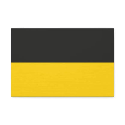 Flag of Gera Germany - Canvas Wall Art 18″ x 12″ 1.25" - The Sticker Space