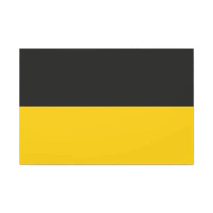 Flag of Gera Germany - Canvas Wall Art 36" x 24" 1.25" - The Sticker Space