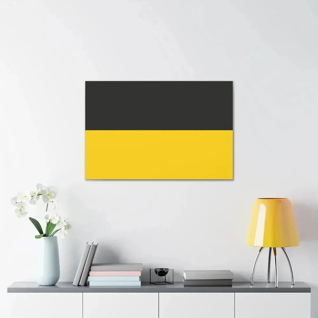 Flag of Gera Germany - Canvas Wall Art - The Sticker Space