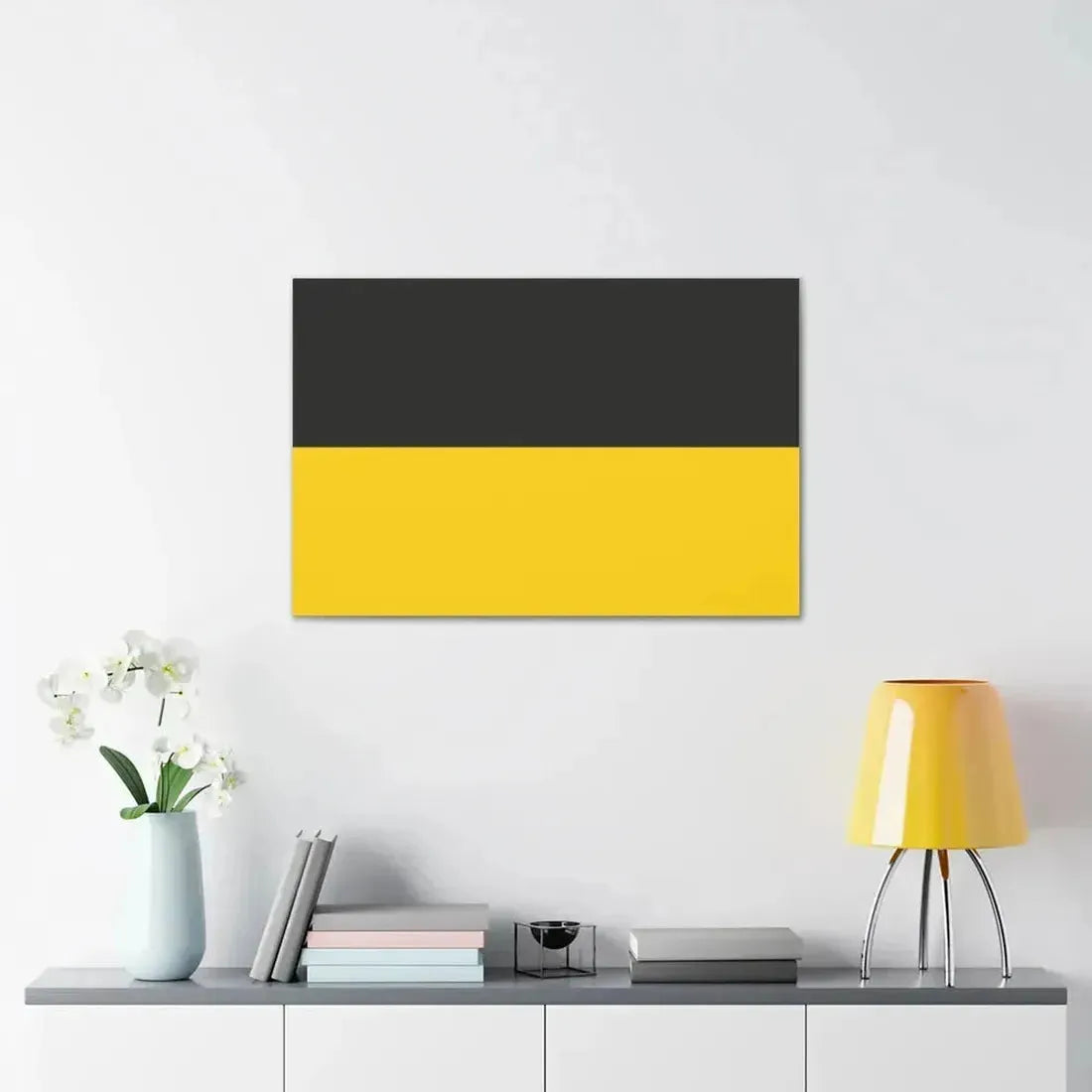 Flag of Gera Germany - Canvas Wall Art - The Sticker Space