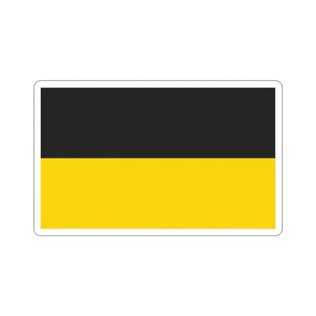 Flag of Gera Germany STICKER Vinyl Die-Cut Decal 2 Inch - The Sticker Space