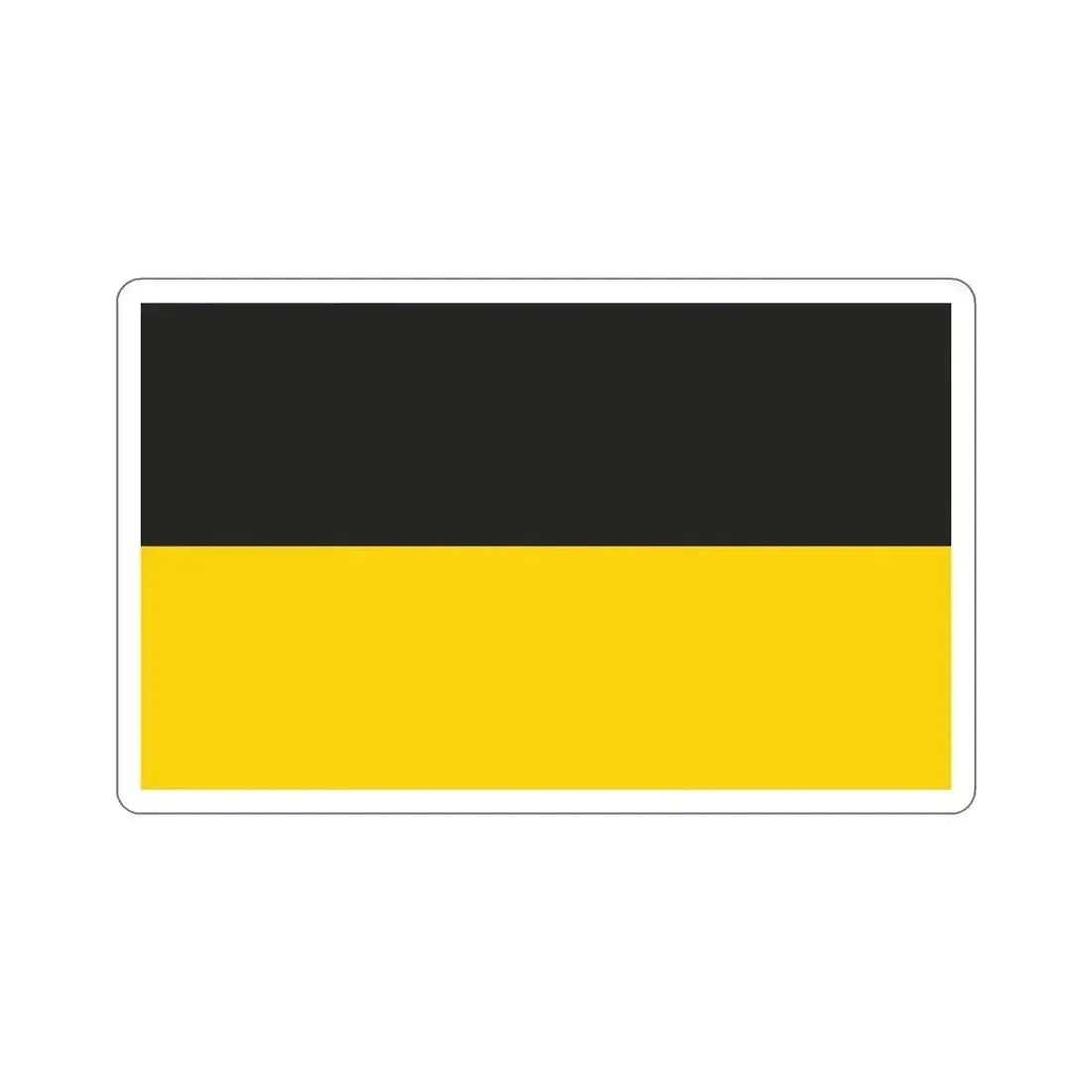 Flag of Gera Germany STICKER Vinyl Die-Cut Decal 5 Inch - The Sticker Space