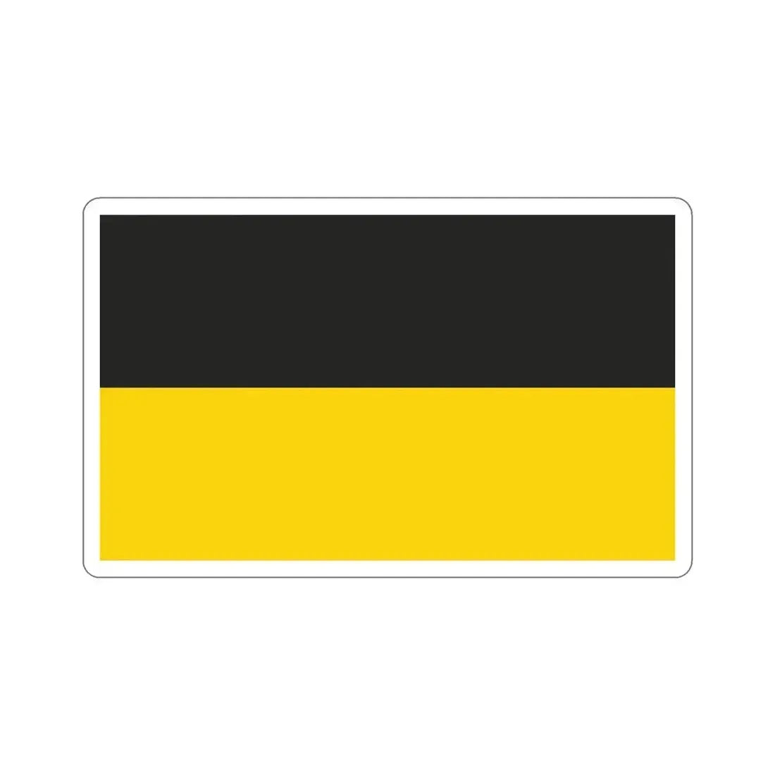 Flag of Gera Germany STICKER Vinyl Die-Cut Decal 5 Inch - The Sticker Space