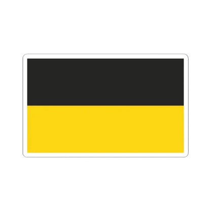 Flag of Gera Germany - STICKER Vinyl Kiss-Cut Decal 2 Inch White - The Sticker Space