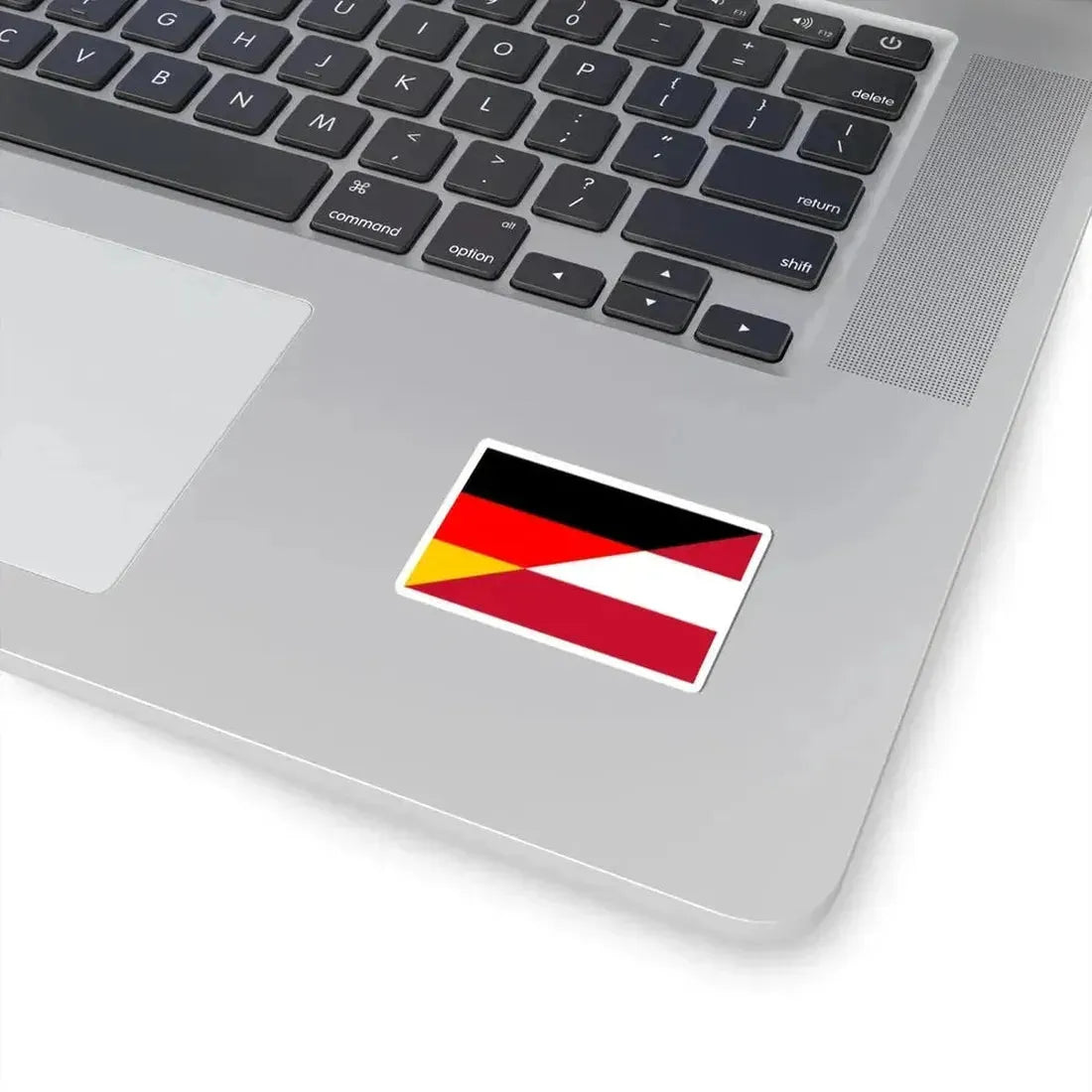 Flag of Germany and Austria (Austria) STICKER Vinyl Kiss-Cut Decal - The Sticker Space