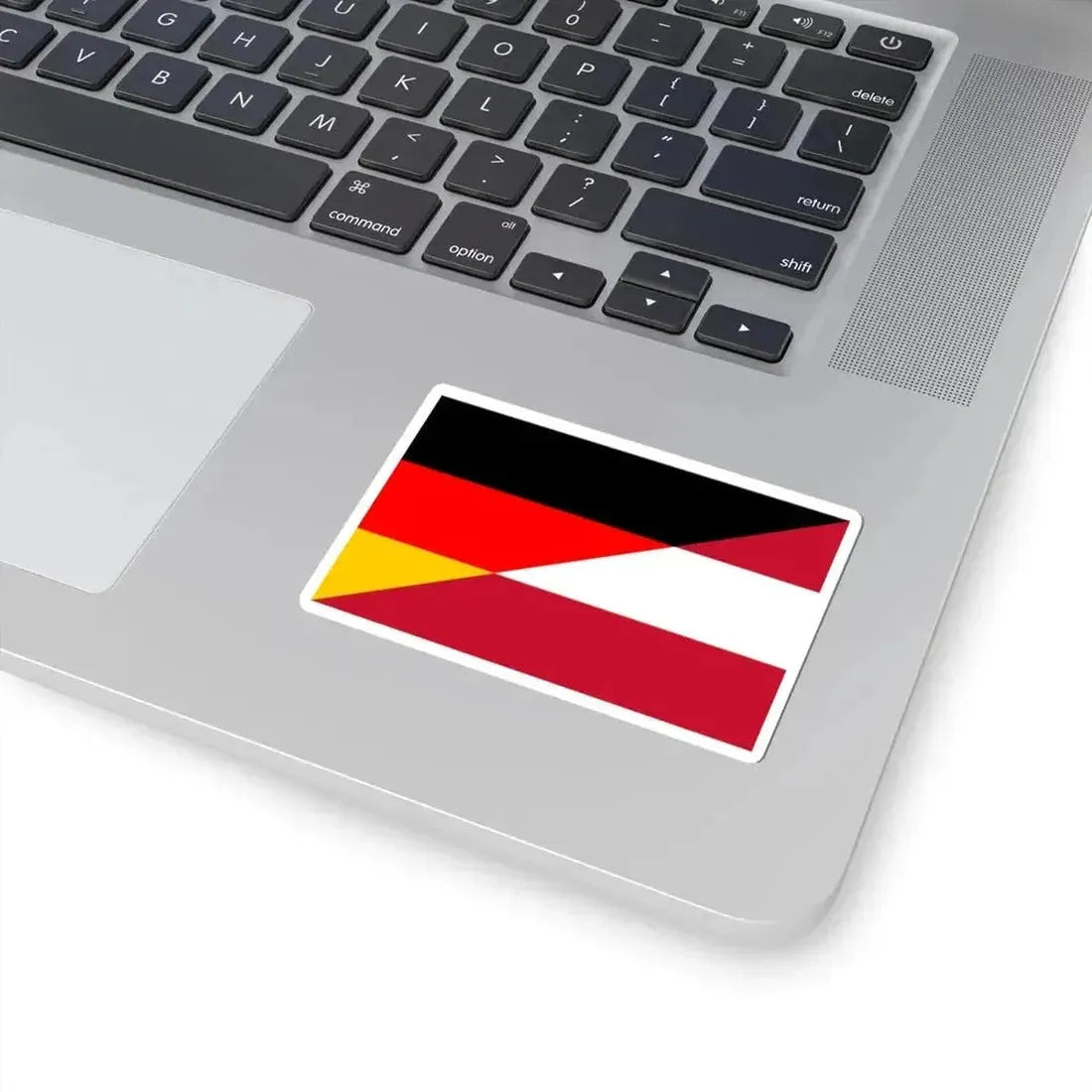 Flag of Germany and Austria (Austria) STICKER Vinyl Kiss-Cut Decal - The Sticker Space