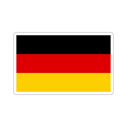 Flag of Germany STICKER Vinyl Die-Cut Decal-5 Inch-The Sticker Space