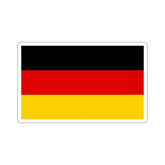 Flag of Germany STICKER Vinyl Die-Cut Decal-6 Inch-The Sticker Space