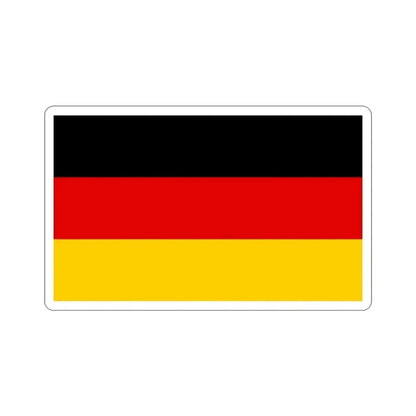 Flag of Germany STICKER Vinyl Die-Cut Decal - The Sticker Space