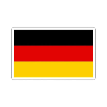 Flag of Germany STICKER Vinyl Die-Cut Decal - The Sticker Space
