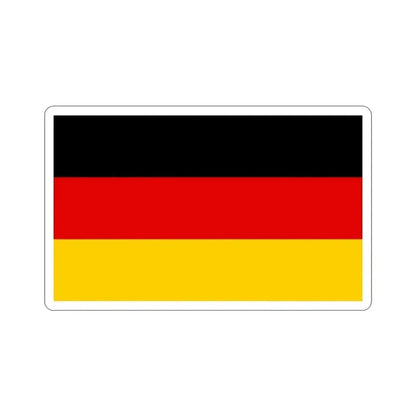 Flag of Germany STICKER Vinyl Die-Cut Decal - The Sticker Space