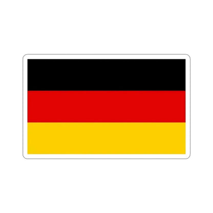 Flag of Germany STICKER Vinyl Die-Cut Decal - The Sticker Space