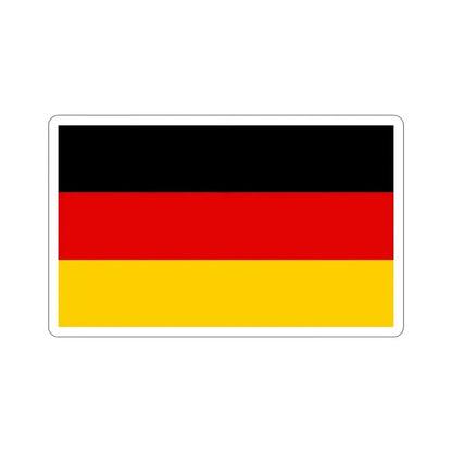 Flag of Germany STICKER Vinyl Die-Cut Decal - The Sticker Space