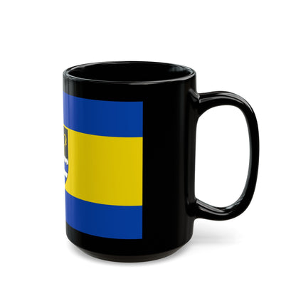 Flag of Germersheim Germany - Black Coffee Mug-The Sticker Space