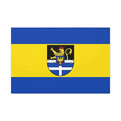 Flag of Germersheim Germany - Canvas Wall Art - The Sticker Space