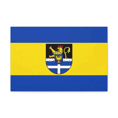 Flag of Germersheim Germany - Canvas Wall Art - The Sticker Space