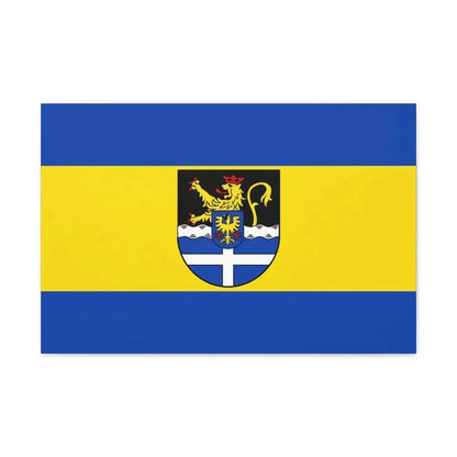 Flag of Germersheim Germany - Canvas Wall Art - The Sticker Space