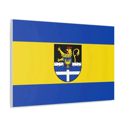 Flag of Germersheim Germany - Canvas Wall Art - The Sticker Space