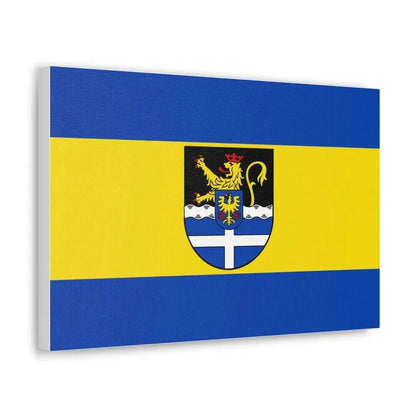 Flag of Germersheim Germany - Canvas Wall Art - The Sticker Space
