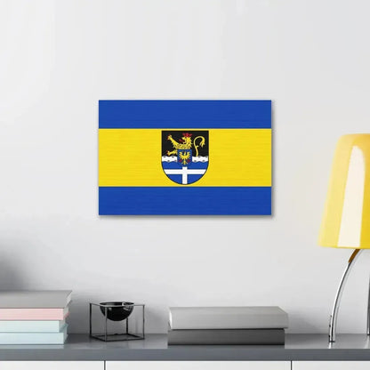 Flag of Germersheim Germany - Canvas Wall Art - The Sticker Space