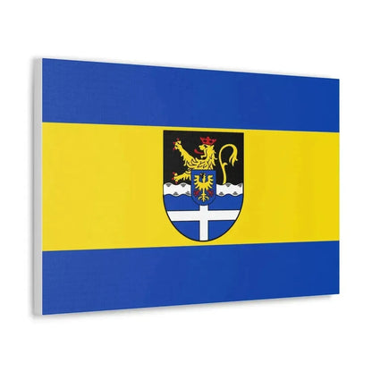 Flag of Germersheim Germany - Canvas Wall Art - The Sticker Space