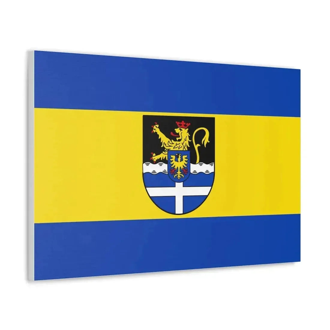 Flag of Germersheim Germany - Canvas Wall Art - The Sticker Space