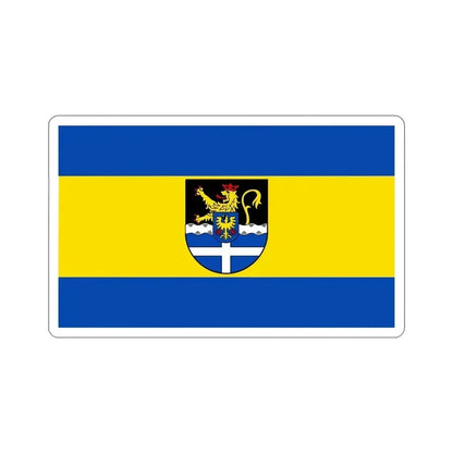Flag of Germersheim Germany STICKER Vinyl Die-Cut Decal 2 Inch - The Sticker Space