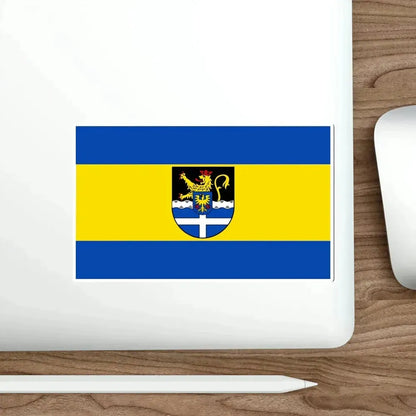 Flag of Germersheim Germany STICKER Vinyl Die-Cut Decal - The Sticker Space