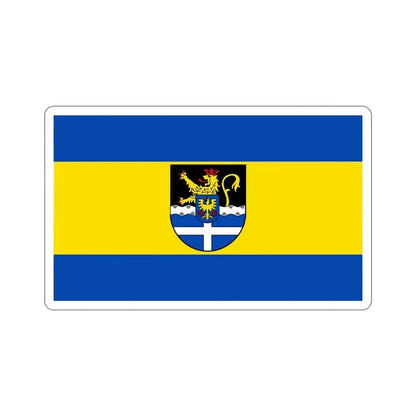 Flag of Germersheim Germany STICKER Vinyl Die-Cut Decal - The Sticker Space