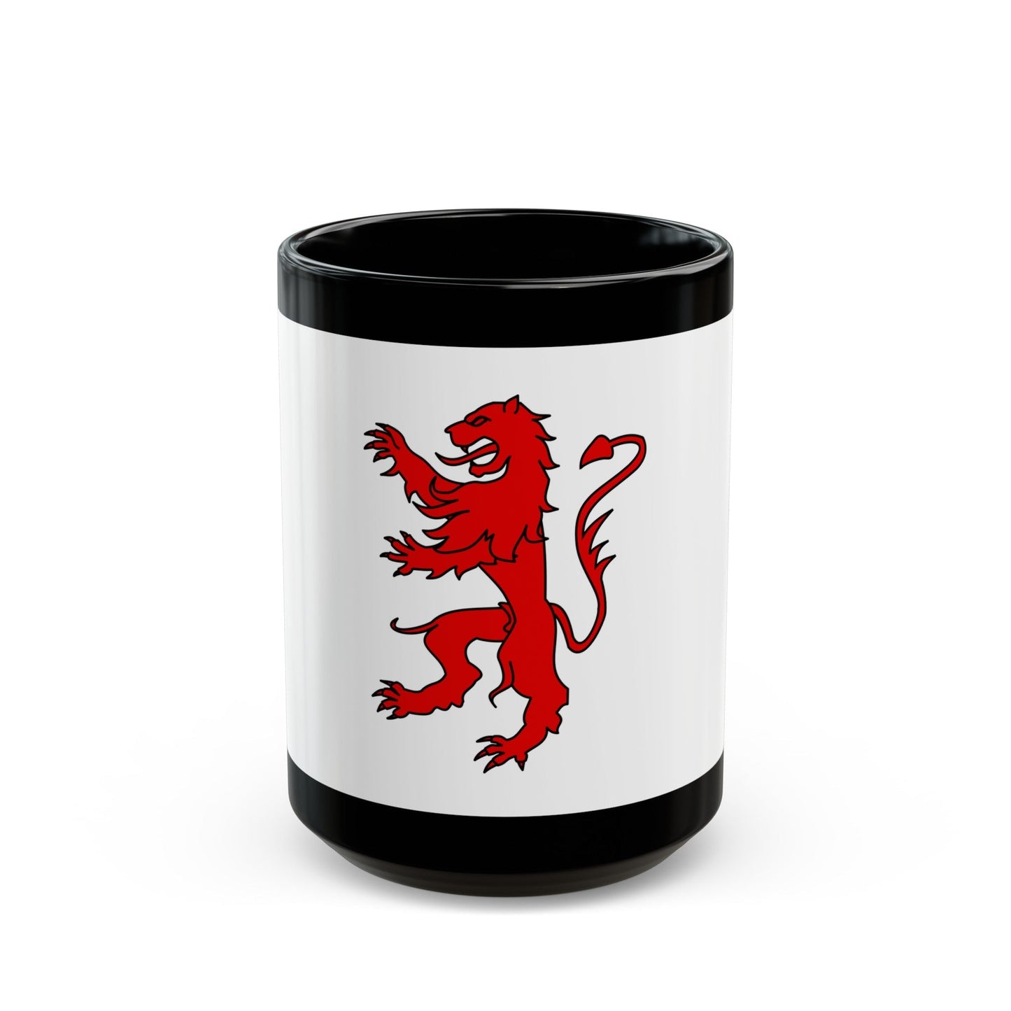 Flag of Gers France 2 - Black Coffee Mug-15oz-The Sticker Space