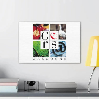 Flag of Gers France - Canvas Wall Art - The Sticker Space