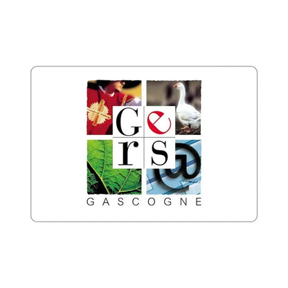 Flag of Gers France STICKER Vinyl Die-Cut Decal 5 Inch - The Sticker Space