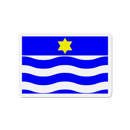 Flag of Għajnsielem Malta - Die-Cut Magnet-3" x 3"-The Sticker Space