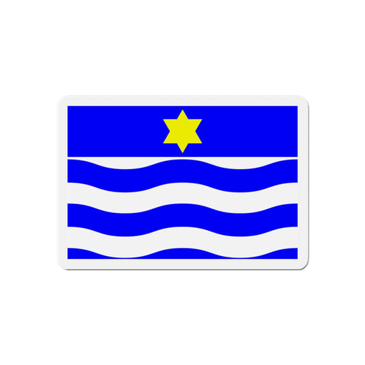 Flag of Għajnsielem Malta - Die-Cut Magnet-6 × 6"-The Sticker Space