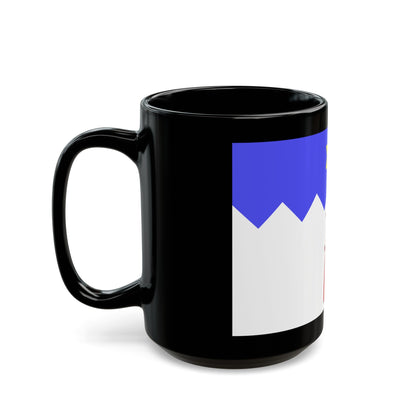 Flag of Gharb Malta - Black Coffee Mug-The Sticker Space