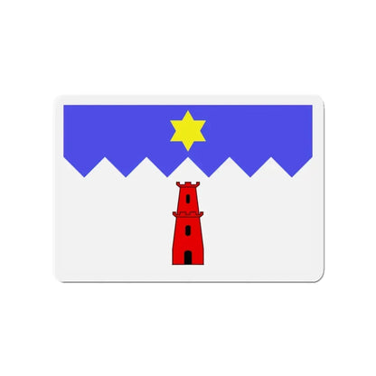 Flag of Gharb Malta - Refrigerator Magnet 3 Inch - The Sticker Space